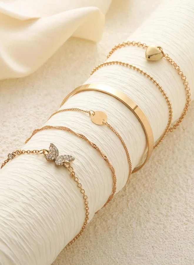 Styli Set of 6 - Heart Detail Bracelet